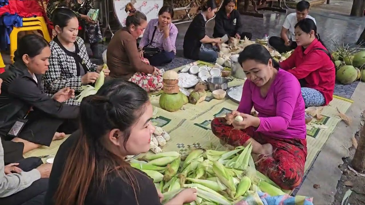រៀបចំធ្វើនំស្អែក