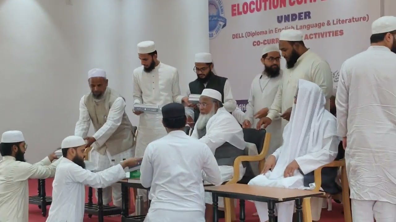 Prize seat at Al-Maahid Al-Aali Al-Islami Hyderabad
