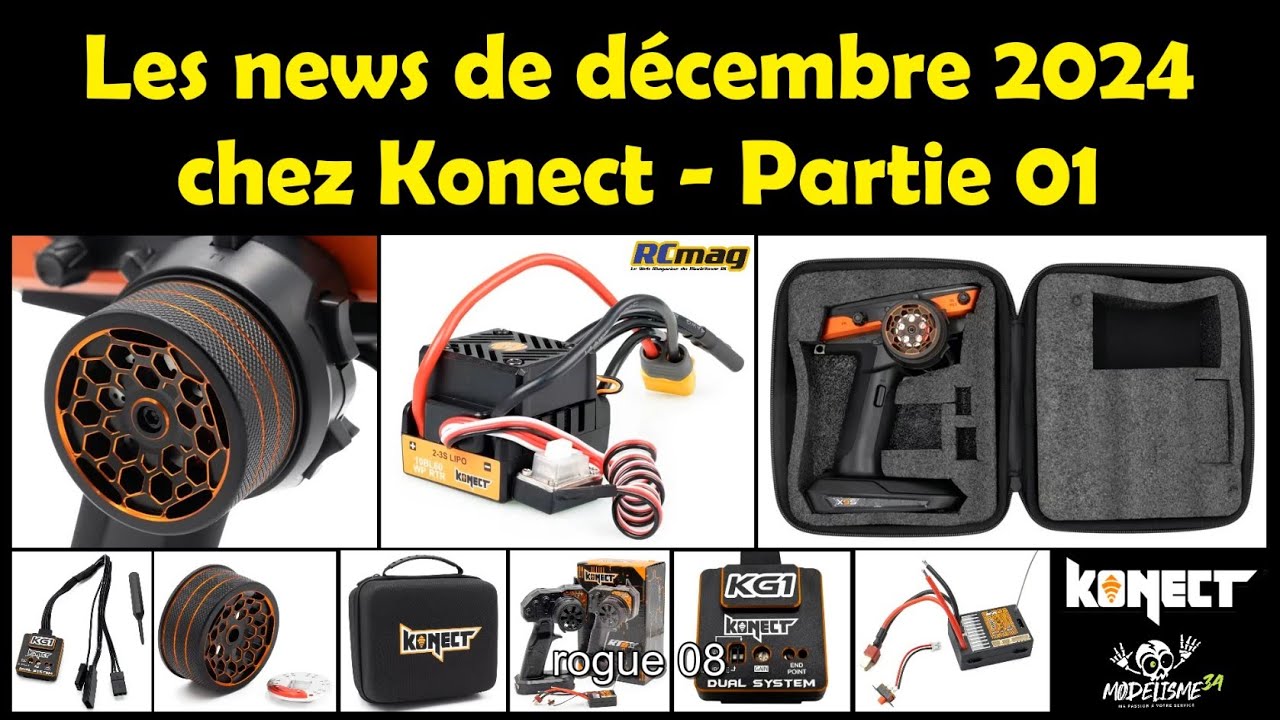 Les news de décembre 2024 chez Konect - Partie 01