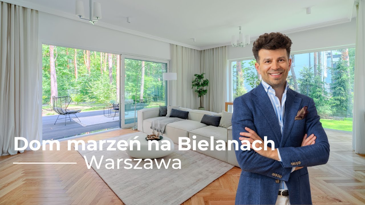 Dom marzeń na Bielanach w Warszawie.