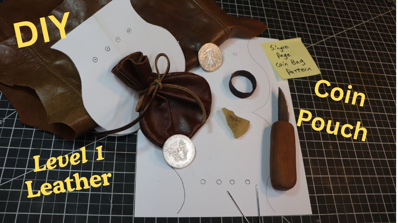 Level 1 Leather - Coin Pouch