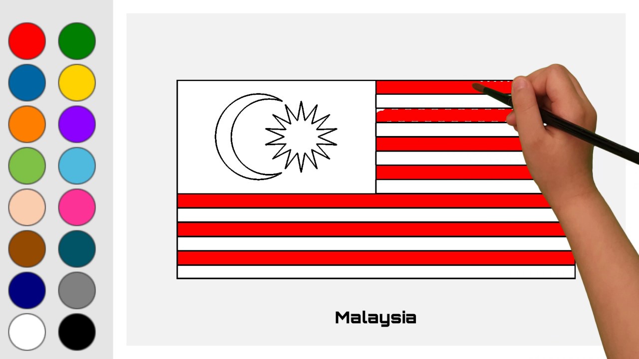 Flag of Malaysia - Asia