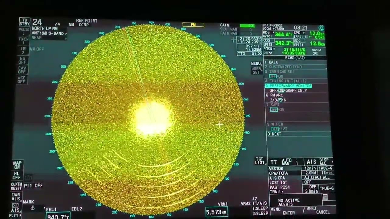How to Test Radar Furuno