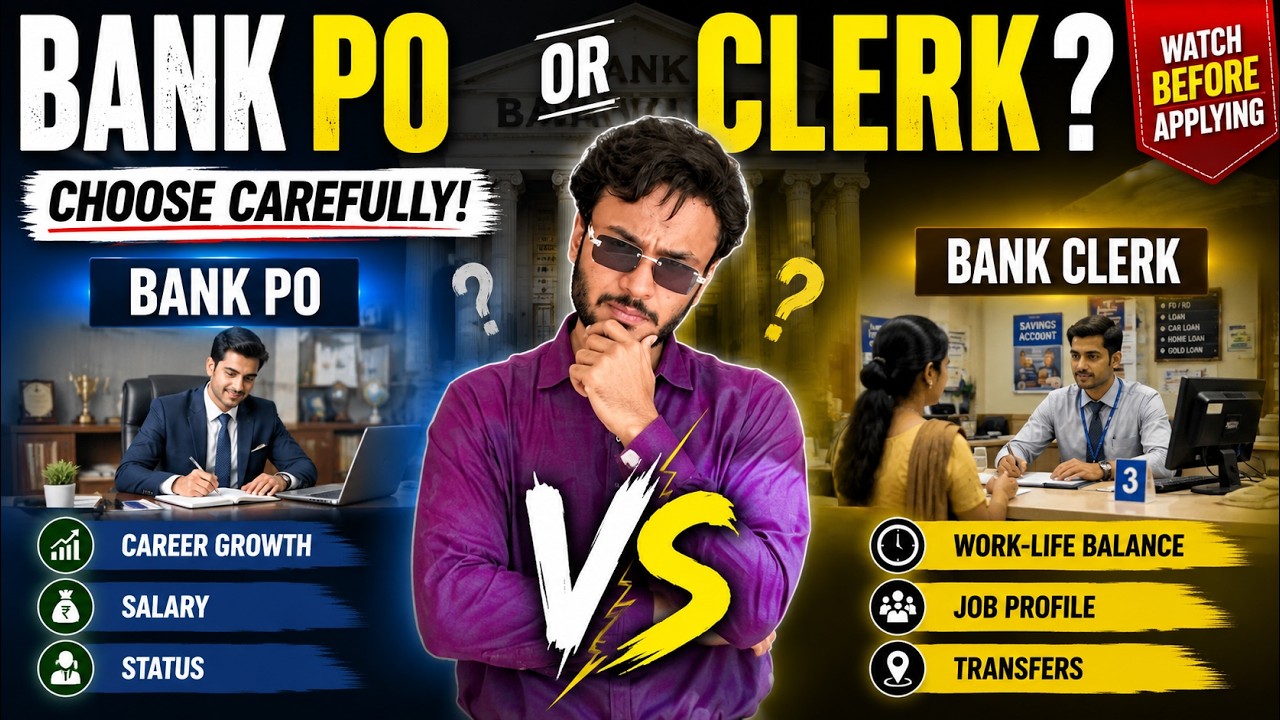 Bank PO or Bank Clerk? The Truth Every Banking Aspirant Must Know