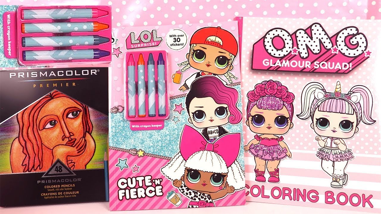 Poupées LOL Coloriage Feutres Coloring Book