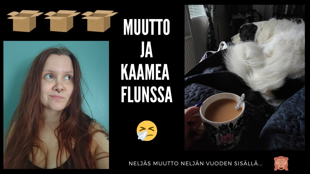 Muutin neljännen kerran neljän vuoden sisällä... (Muuttovlogi)