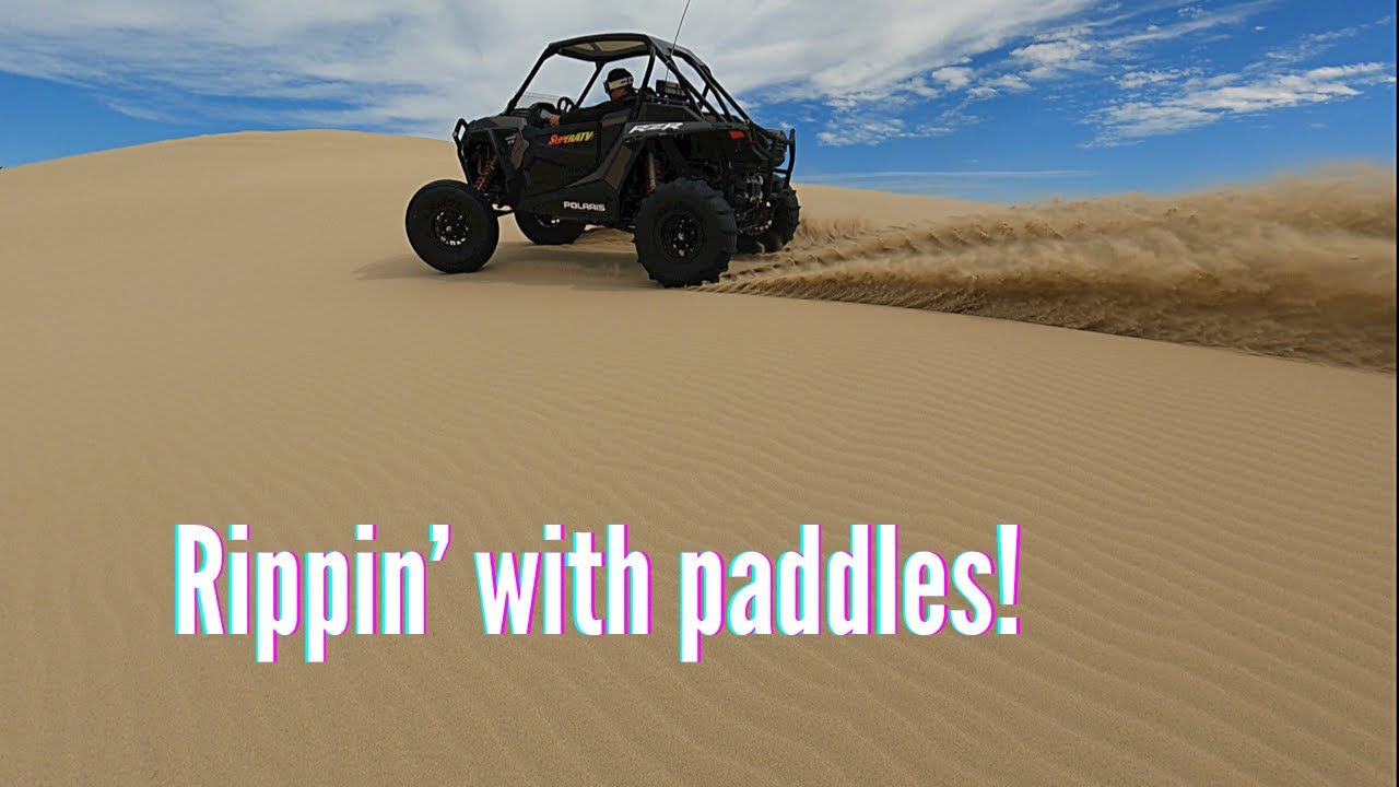 Oregon Dunes Trip With The RZR (first time with paddles!)