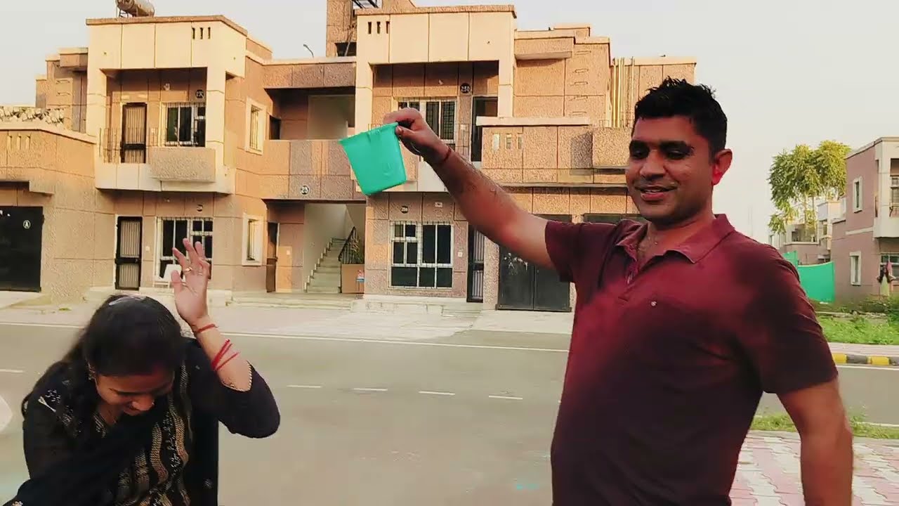 Foji family ki tabad tod Holi🎉Welcome back to Fauji family vlog🙏#trendingvlog #holi 