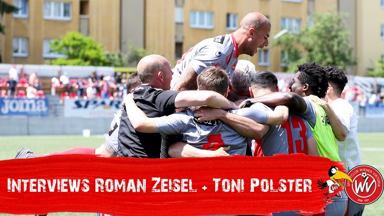 Große Freude bei Roman Zeisel & Toni Polster 😎 // Meister 2018/19