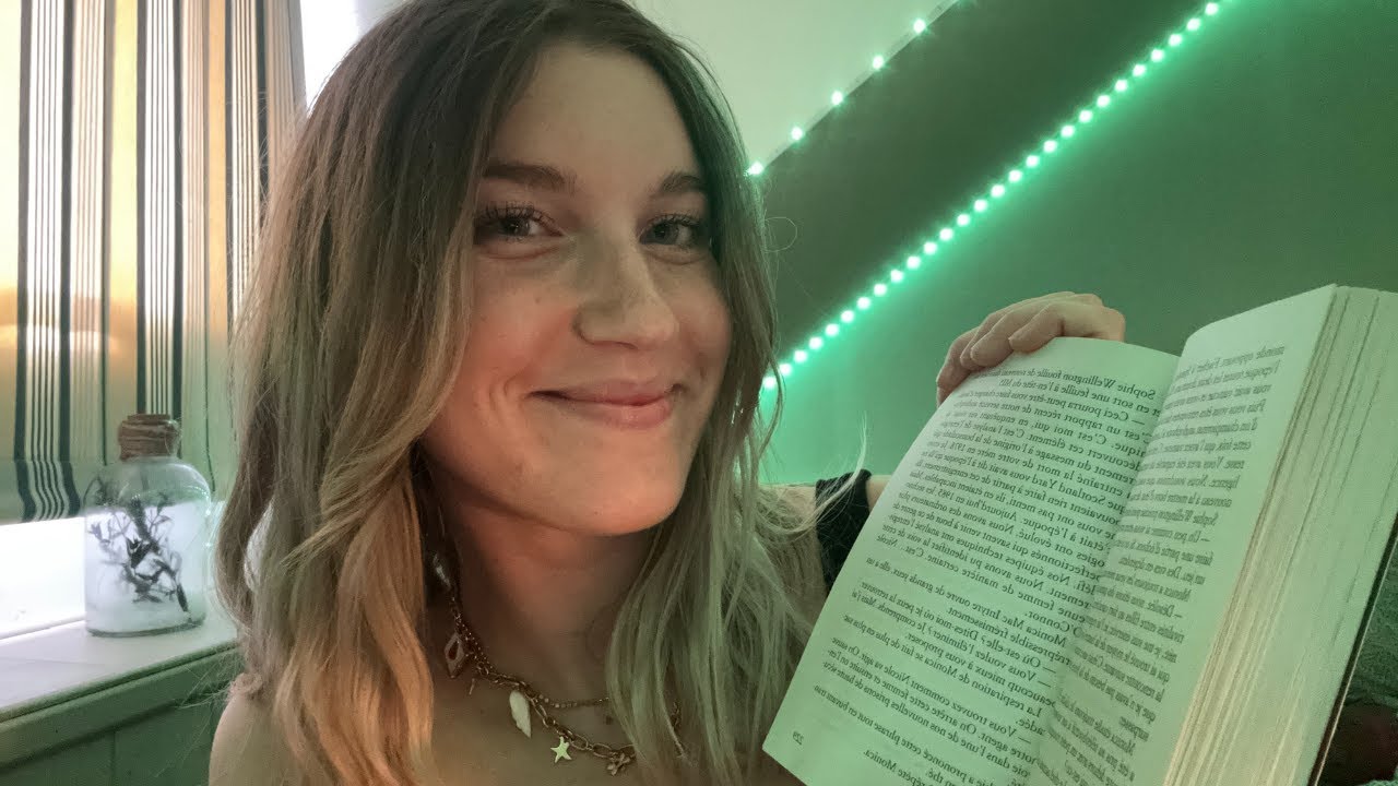 ASMR : LECTURE CHUCHOTEE AVEC BRUITS DE BOUCHE INTENSE