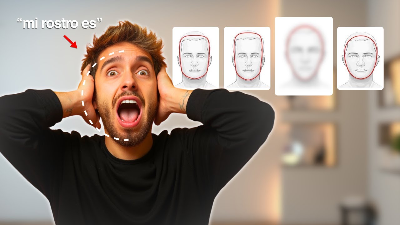 Analiza tu TIPO DE ROSTRO desde CASA | Saez Barber
