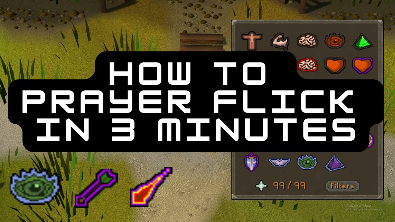 Узнайте, как делать молитвенный жест за 3 МИНУТЫ (1 тик и лениво) | OSRS Made Easy Ep #3