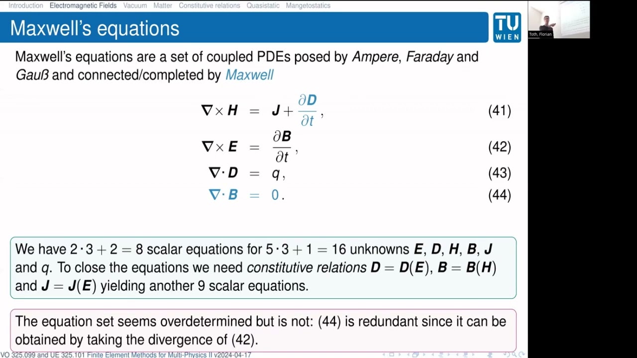 Electromagnetics