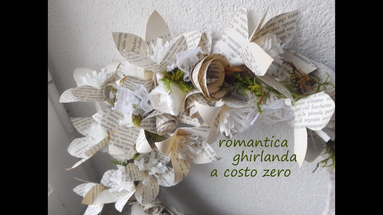 Romantica ghirlanda a costo zero