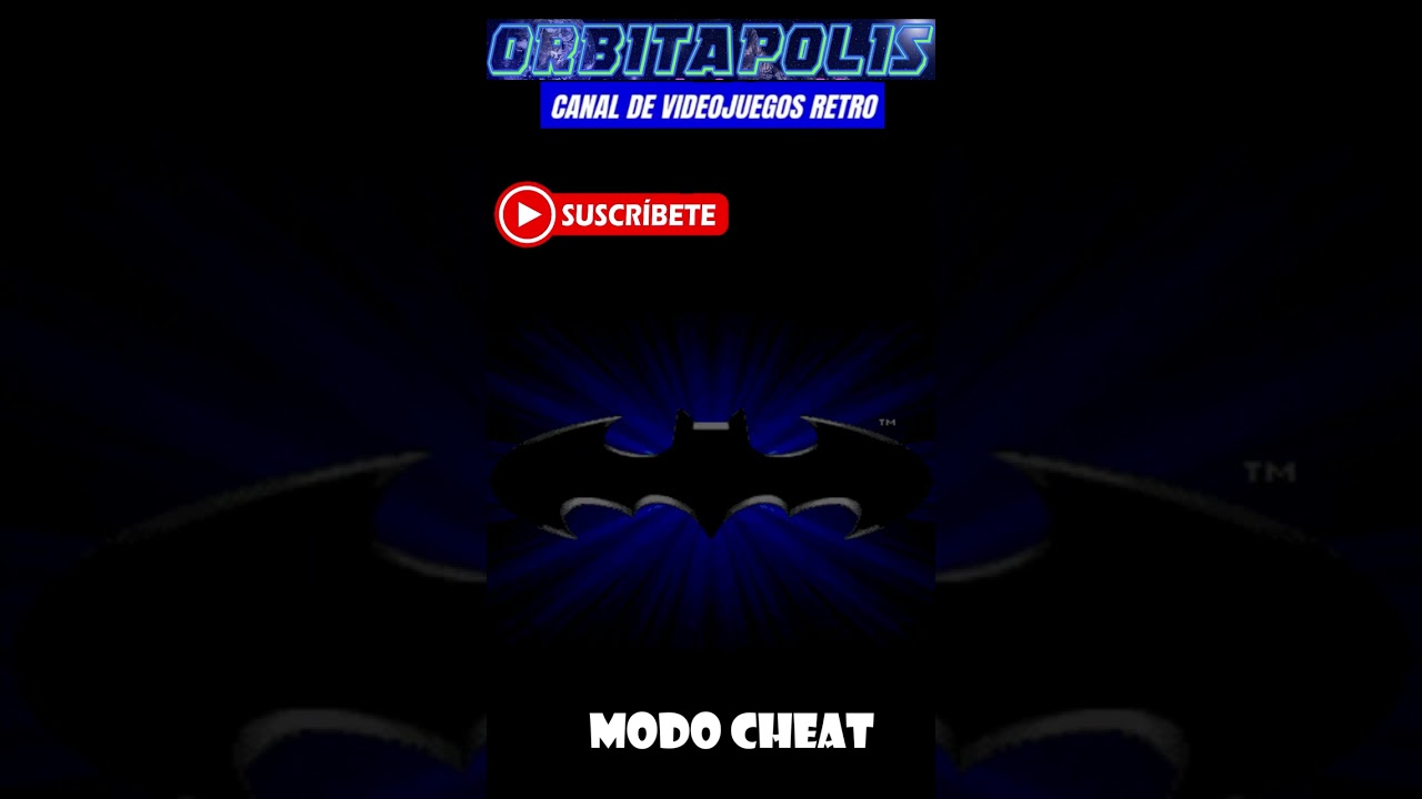 BATMAN FOREVER- TRUCO MODO CHEAT (Mega Drive Genesis)-Orbitapolis 