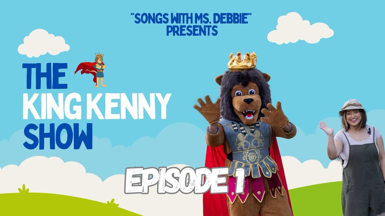 "The King Kenny Show" Episode 1 - King Kenny the Lion Comes to Life in a Fun Kid Show with Songs
