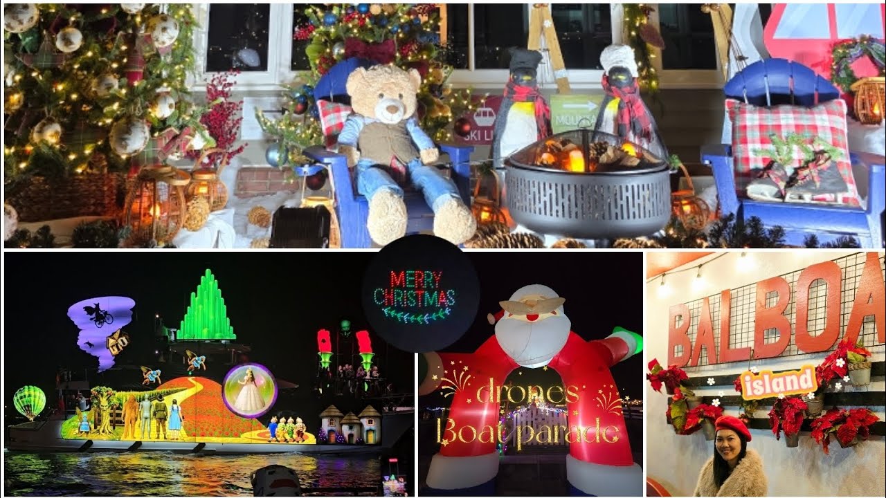 Không Khí Christmas Ở Mỹ Rất Vui - Xem Thuyền Hoa Đăng 