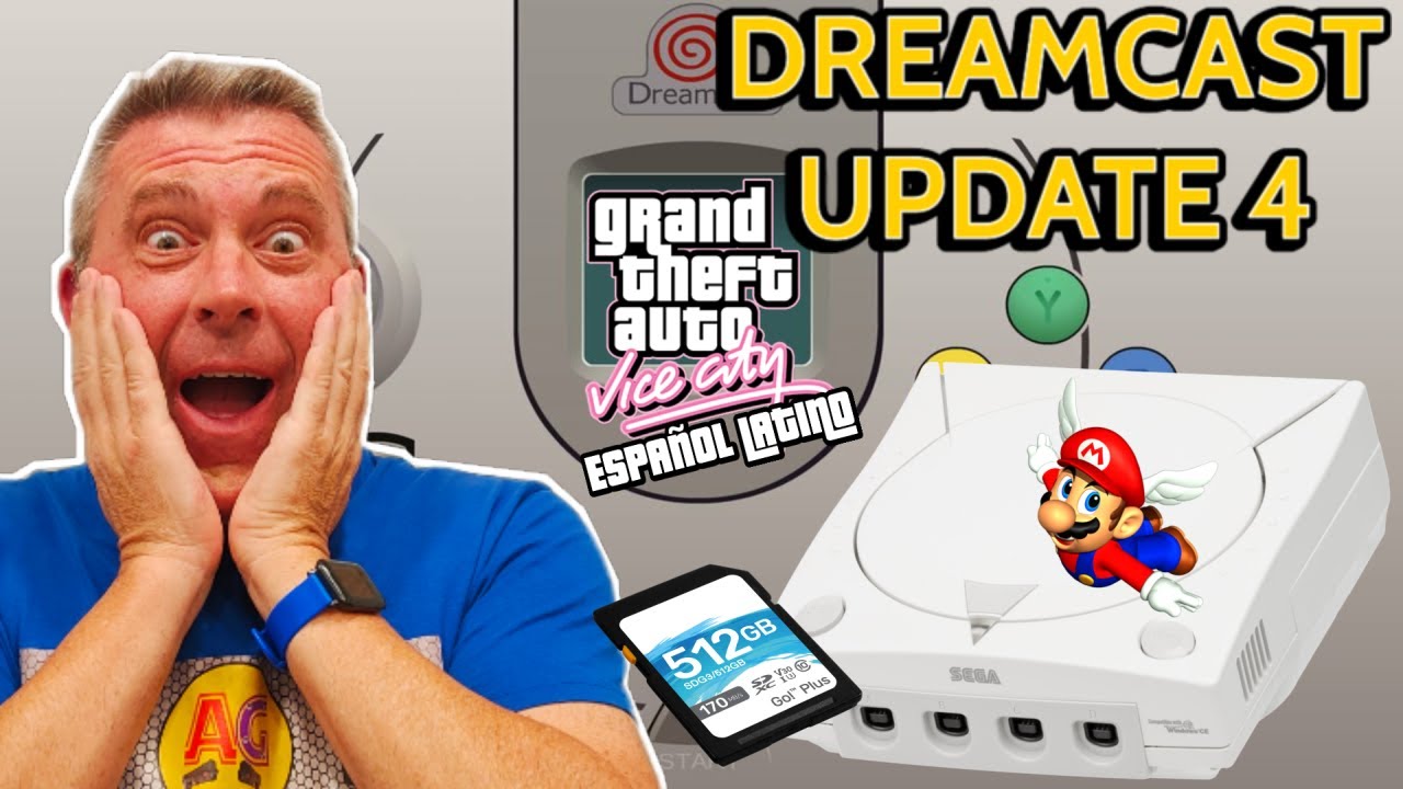 ¡¡Dreamcast Update 4!! - , GTA Vice City en español, Super Mario 64 en español y 10 juegos más