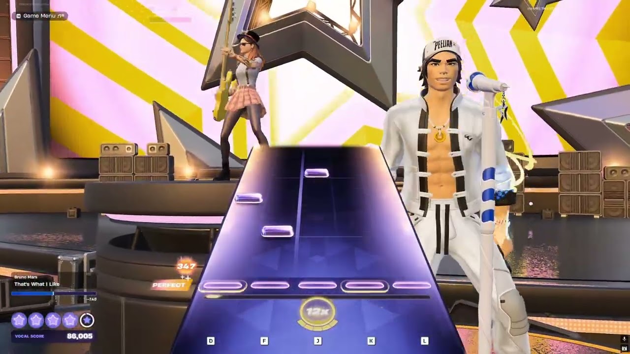 That's What I Like - Bruno Mars, Flawless Fortnite Festival