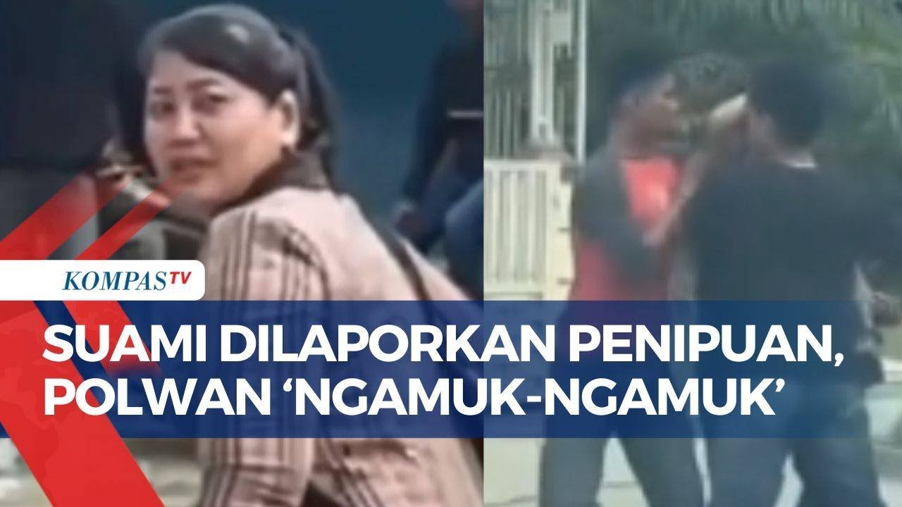 Viral Polwan Bripka LA 'Ngamuk' Buntut Tak Terima Suami Dilaporkan Kasus Penipuan