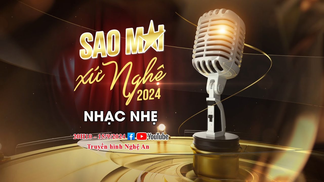 [🔴Live] Chung khảo Giải Sao Mai xứ Nghệ 2024 d&ograve;ng nhạc Nhẹ