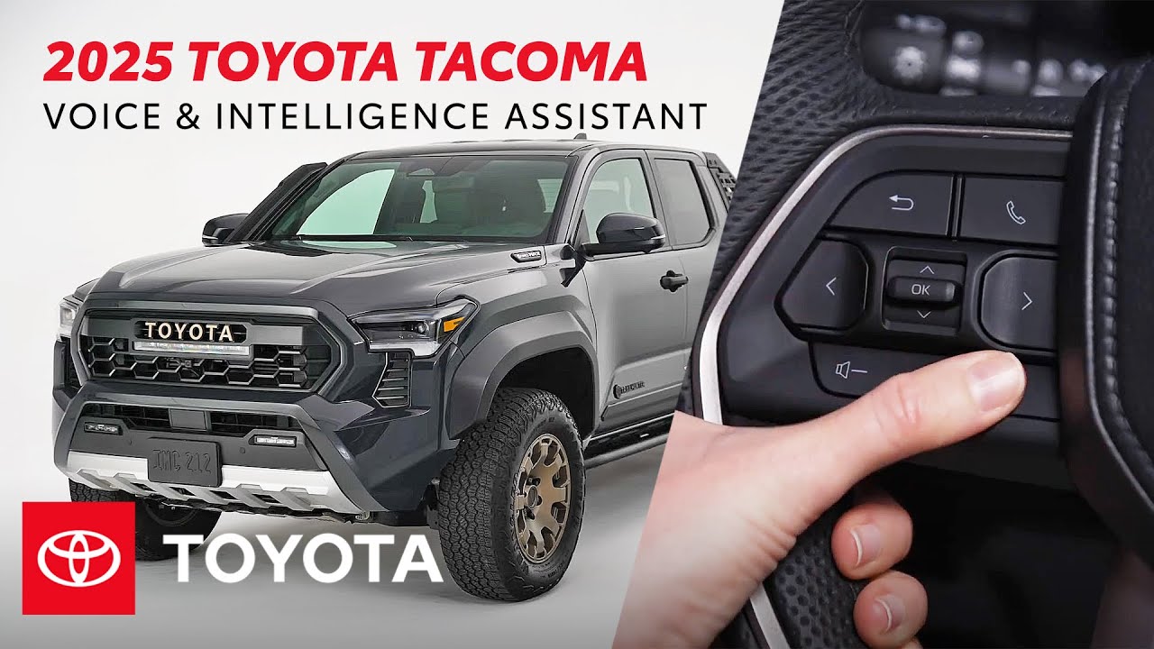 2025 Toyota Tacoma: How to Use Voice Assistant | Toyota Drive-Off Essentials