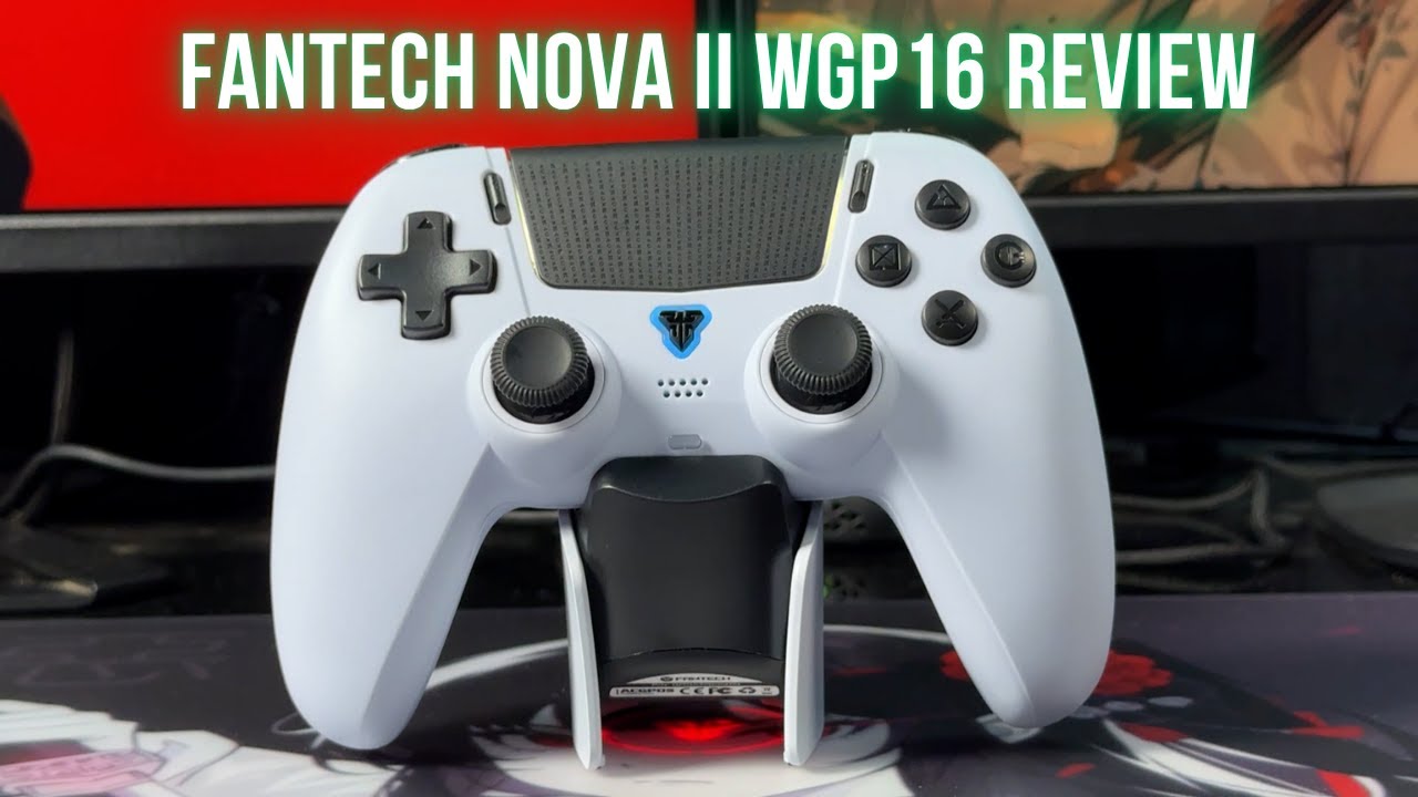 Gamepad Layout PS Terbaru! Fantech Nova II WGP16 + Charging Dock Unboxing + Review