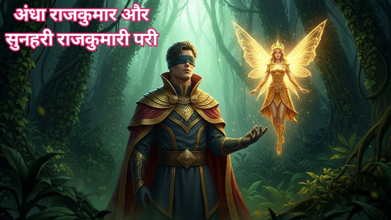 अंधा राजकुमार और सुनहरी परी | जंगल की आत्मा की अमर प्रेम कहानी #horrorstories #hindi #marvel 