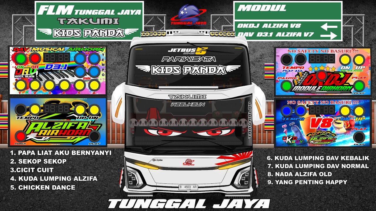 NADA TELOLET PAPA LIAT AKU BERNYANYI OKDJ KIDS PANDA TUNGGAL JAYA [MODUL OKDJ ALZIFA V 8&7 DAV D3.1]