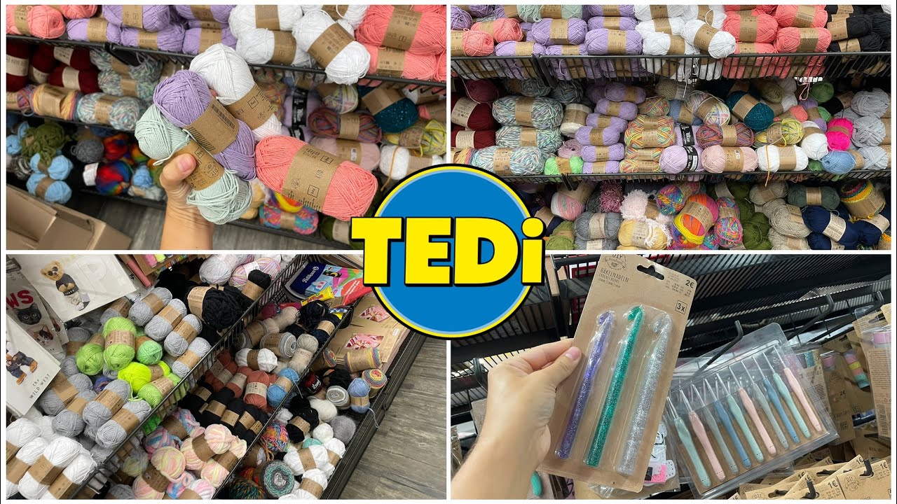 XXXL TEDI HAUL 🧶 Wolle, Garn & und Häkelnadeln | Marycrochet