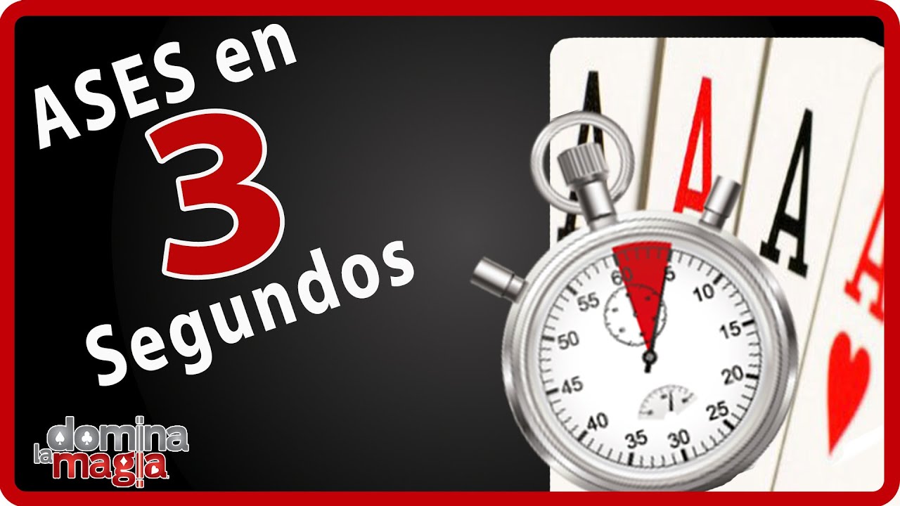 Truco de magia - Ases en 3 segundos - Domina La Magia