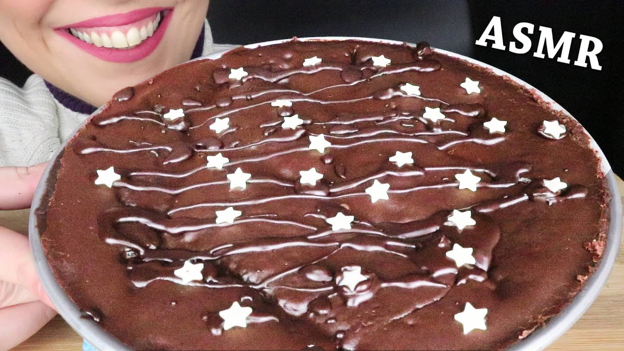 MOIST CHOCOLATE CAKE 🎂 | Collab with @Joseph-Oh | ASMR Mukbang - 먹방 | No Talking | Eating Sounds