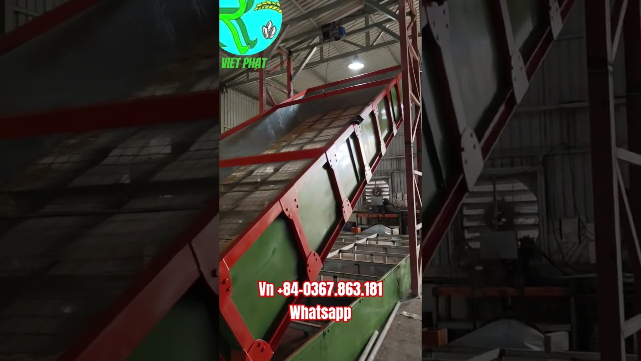 Flatbed Dryer new technology with VietPhat Co. #rice #machine #vietnam #vietphat