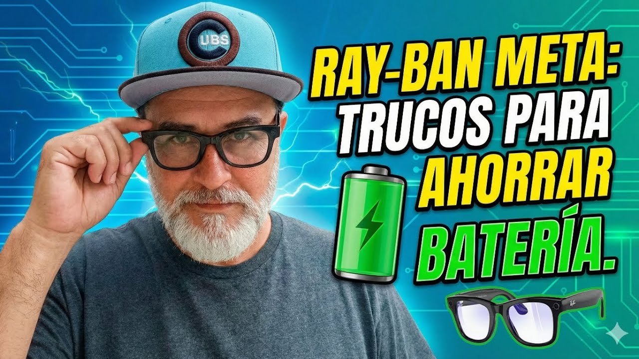 Ray-Ban Meta: Trucos Ahorrar Batería 🪫🔋