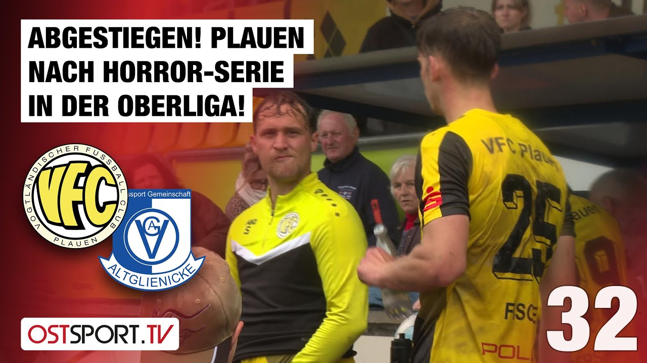 ABGESTIEGEN! Plauen nach HORROR-SERIE in der OBERLIGA! Plauen - Altglienicke | Regionalliga Nordost