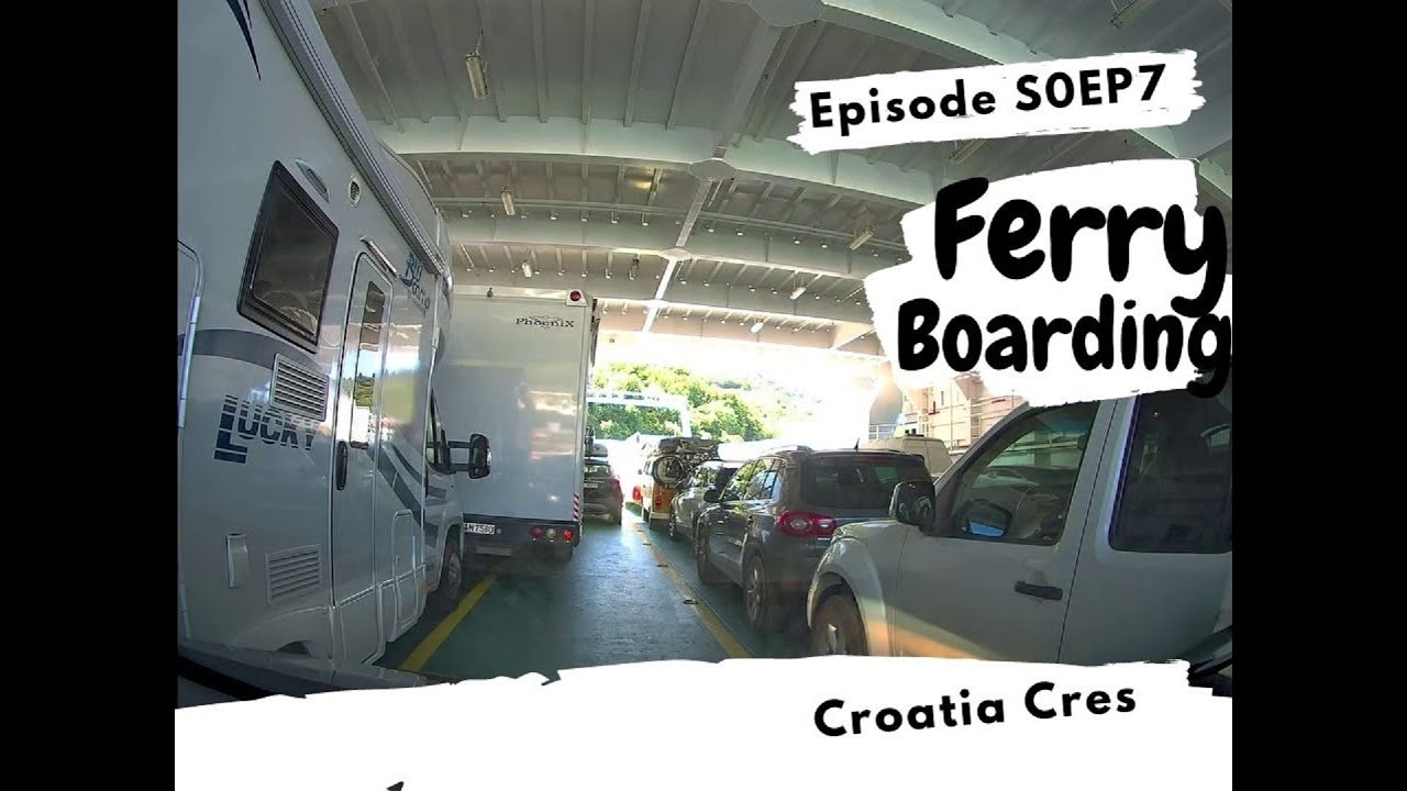 S0EP7: First time Ferry Boarding. Ferry boarding in a car, Loading car in passenger ferry