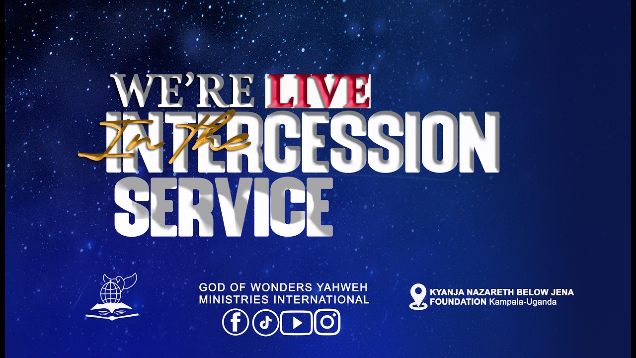 WEDNESDAY INTERCESSION SERVICE || PASTOR VINCETNT MUWANGUZI MULEMBEGWE