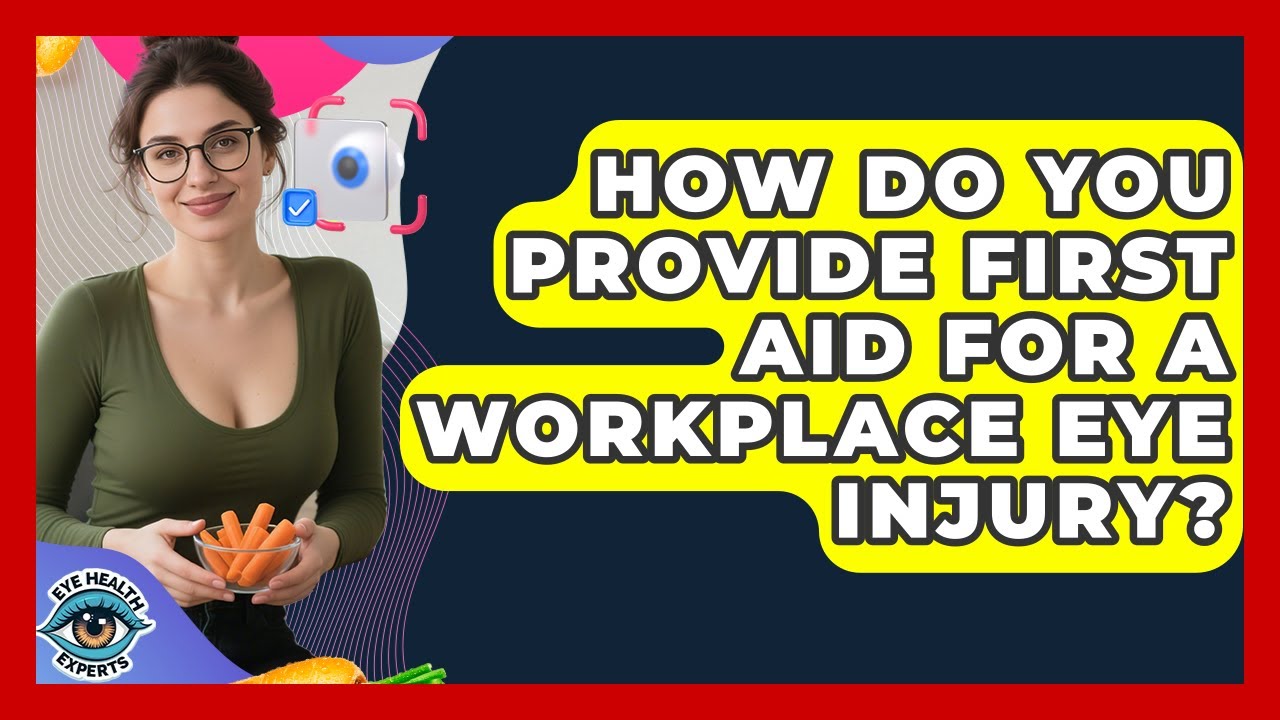 How Do You Provide First Aid For A Workplace Eye Injury? - Eye Health Experts