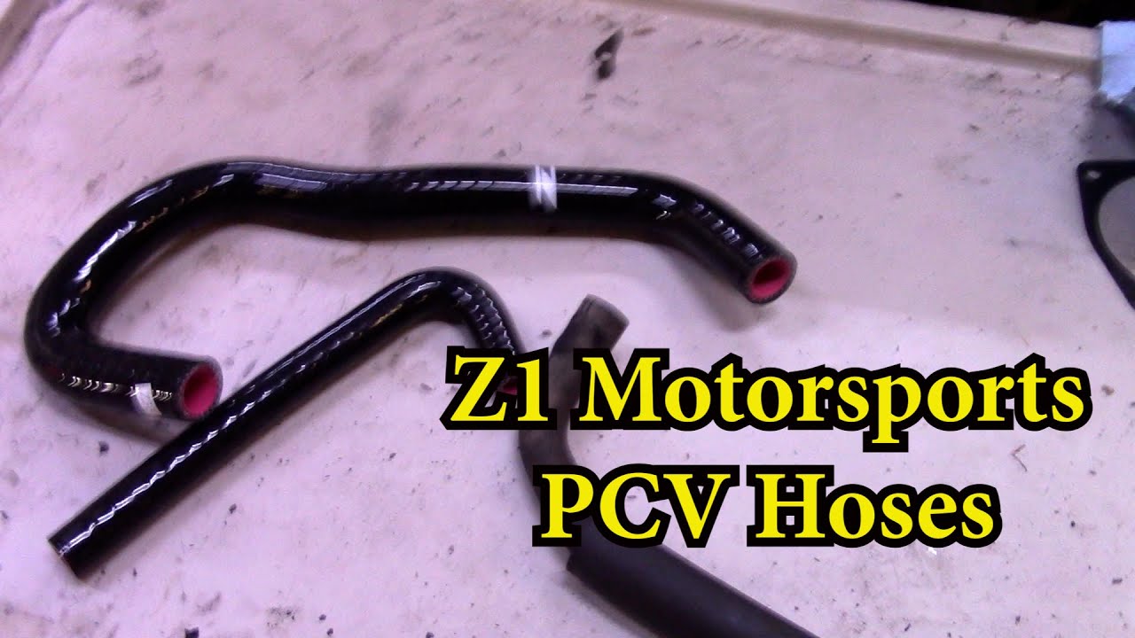 Get rid of your only crusty hoses, Replace them with Z1 MotorSports 350Z PCV Silicone Hoses