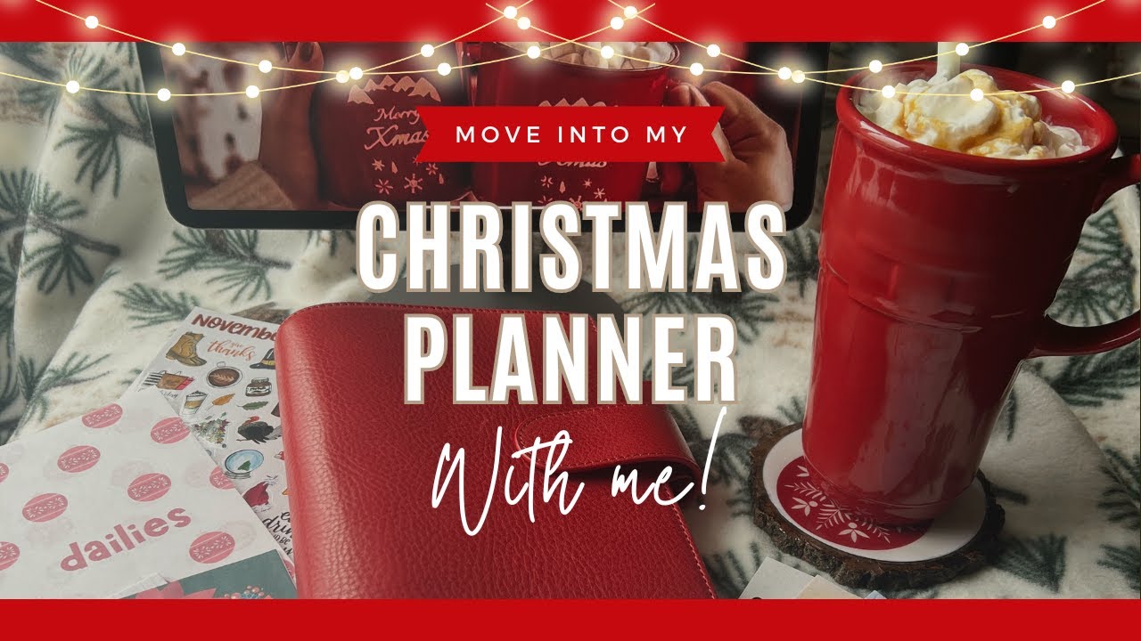 Готовимся к праздникам: организуем свой рождественский планировщик! #pwm #holidayplanning