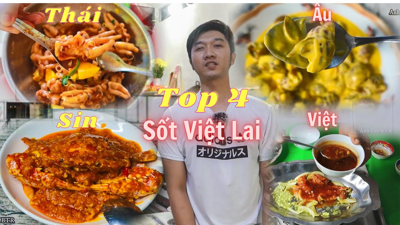 TOP 4 sốt Việt thần thánh đánh đâu thắng đó: Sốt trứng muối,Sốt thái,Sốt singapore,Me|Anh Lee BTR