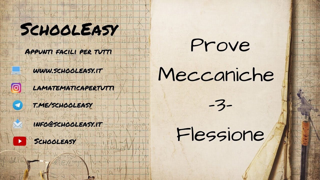 Sollecitazioni  meccaniche (parte 3): flessione