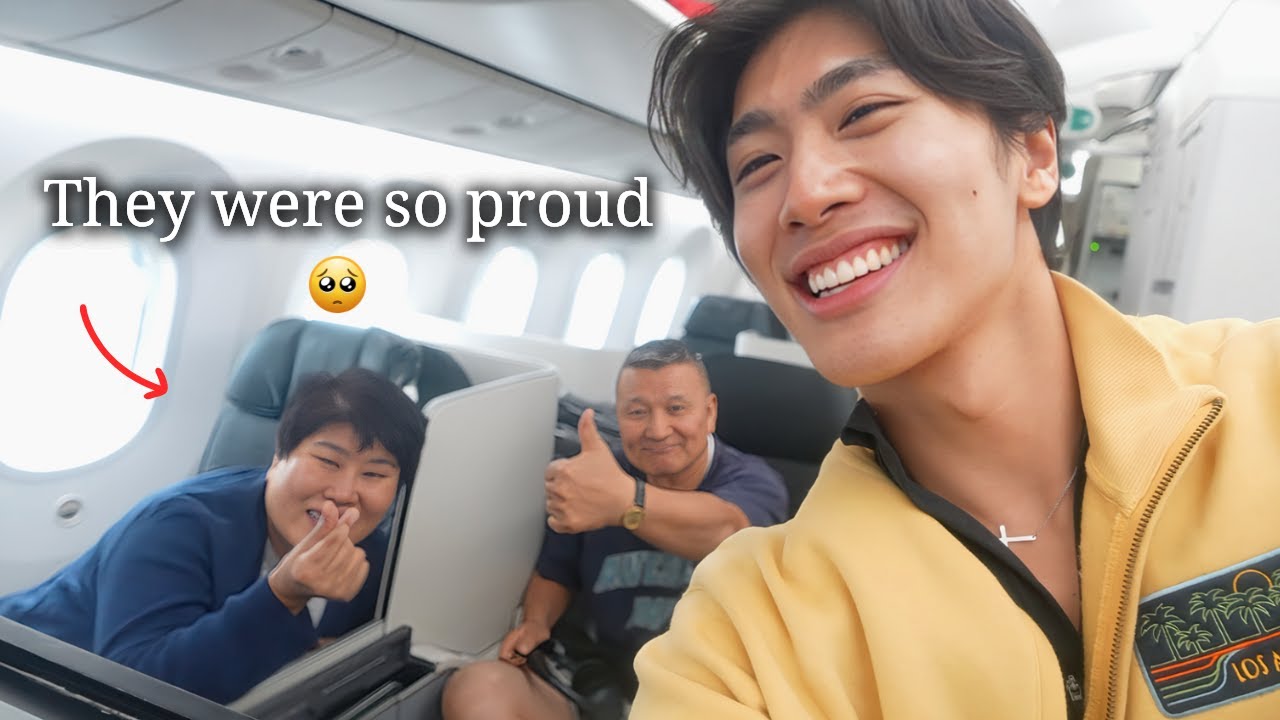 I flew my *immigrant* parents BUSINESS CLASS for the FIRST TIME