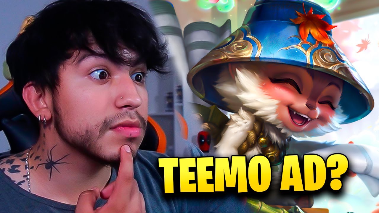 KAIROHX JUEGA TEEMO AD Y ESTA ROTISIMO 😨