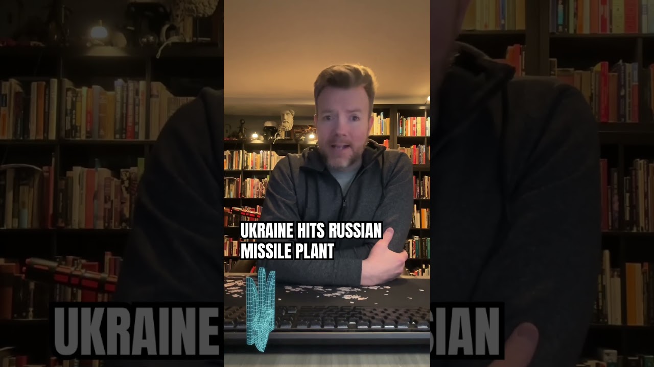 Ukraine uses Flamingo to strike Russian missile plant that makes Iskander #ukraine #ukrainewar