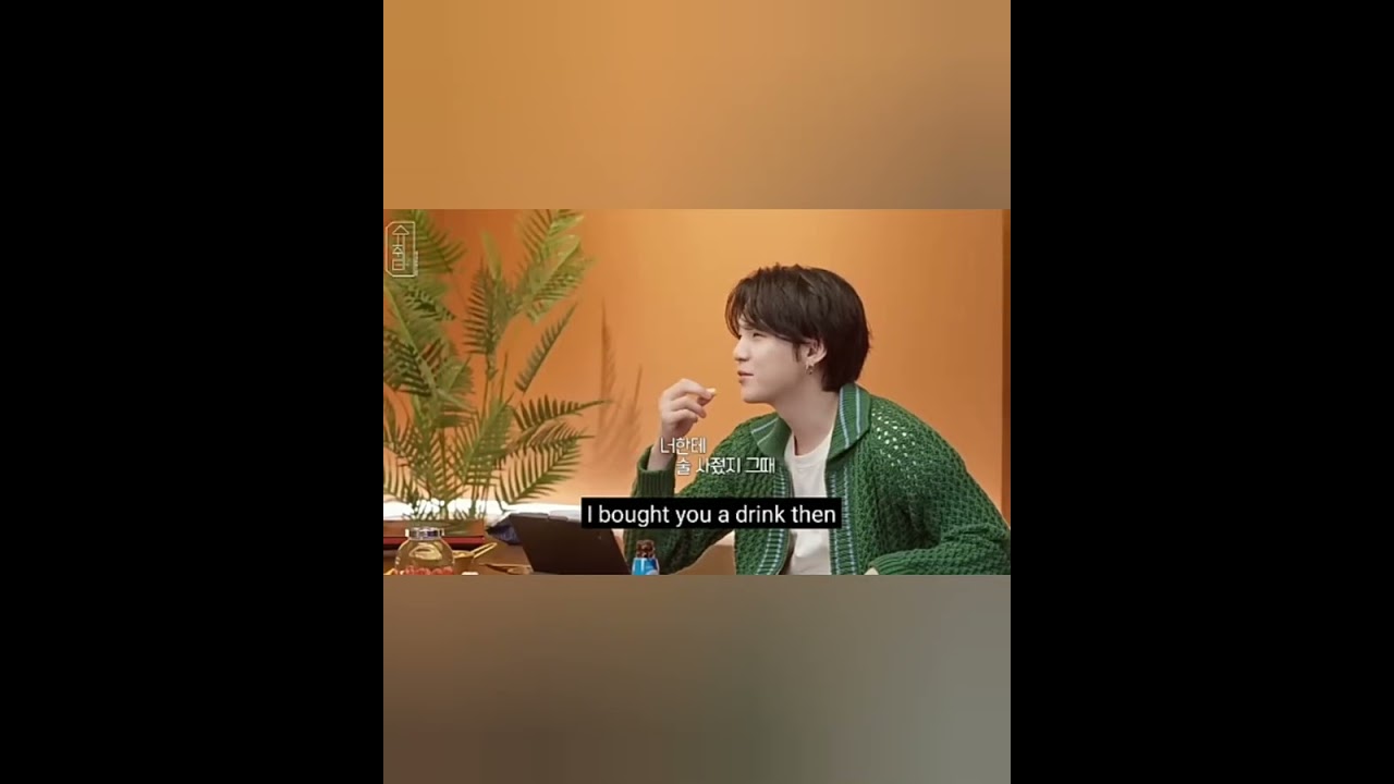 So Suga was the person who was with Jimin after dumplings fight 😻