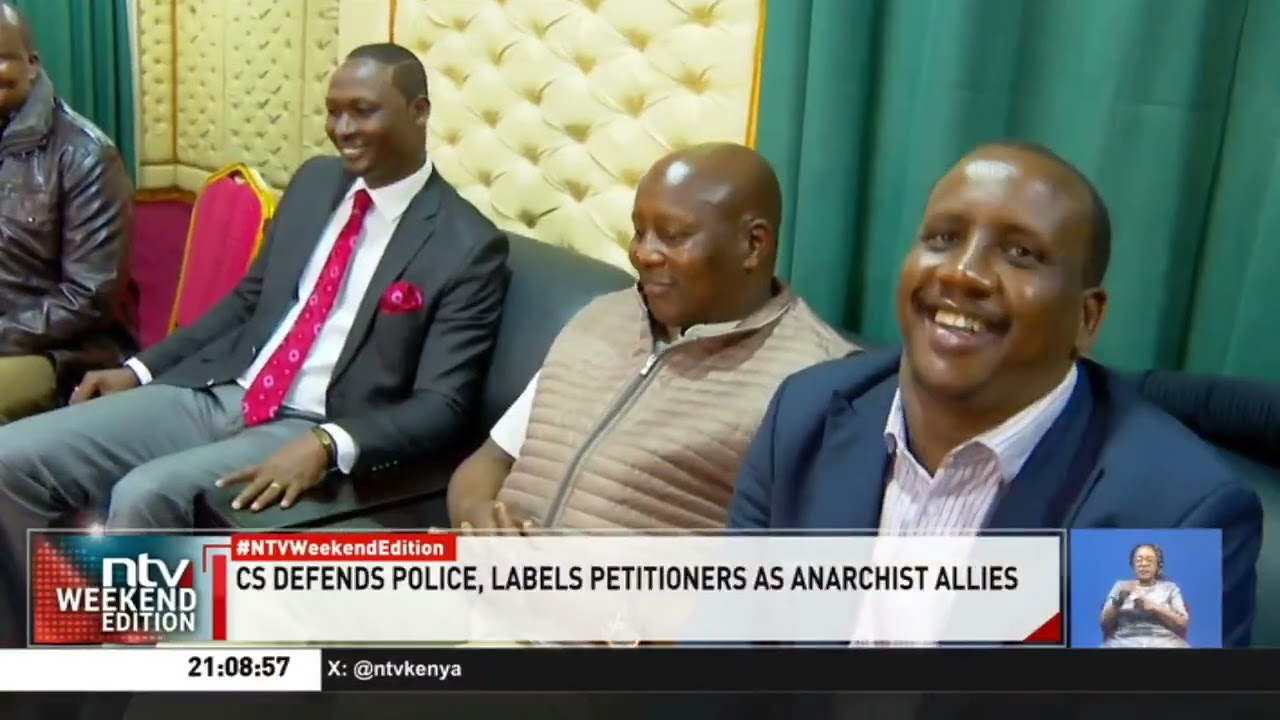 CS Kipchumba Murkomen hits back at ICC calls over Gen Z protest crackdown