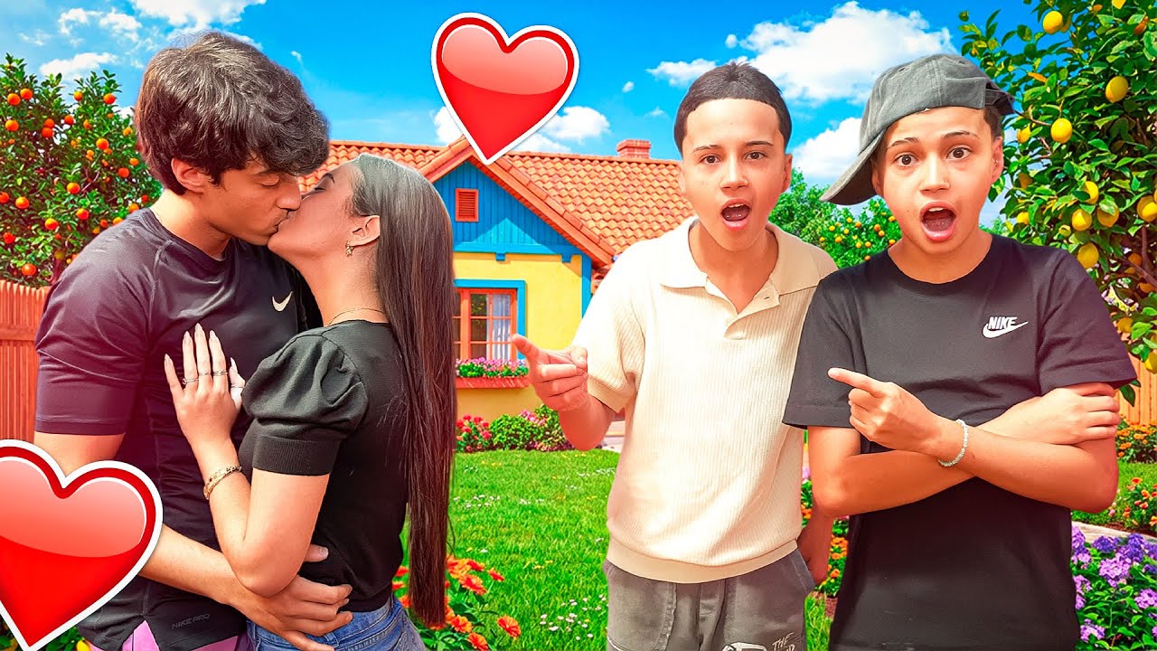 OS GÊMEOS ANTÔNIO E JP VIRAM A JÚLIA PIMENTEL E O CAUÃ SE BEIJANDO NA FRENTE DELES 😱 •Antônio e JP•