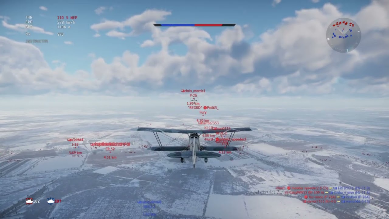 War Thunder - First Battle with German Aircraft