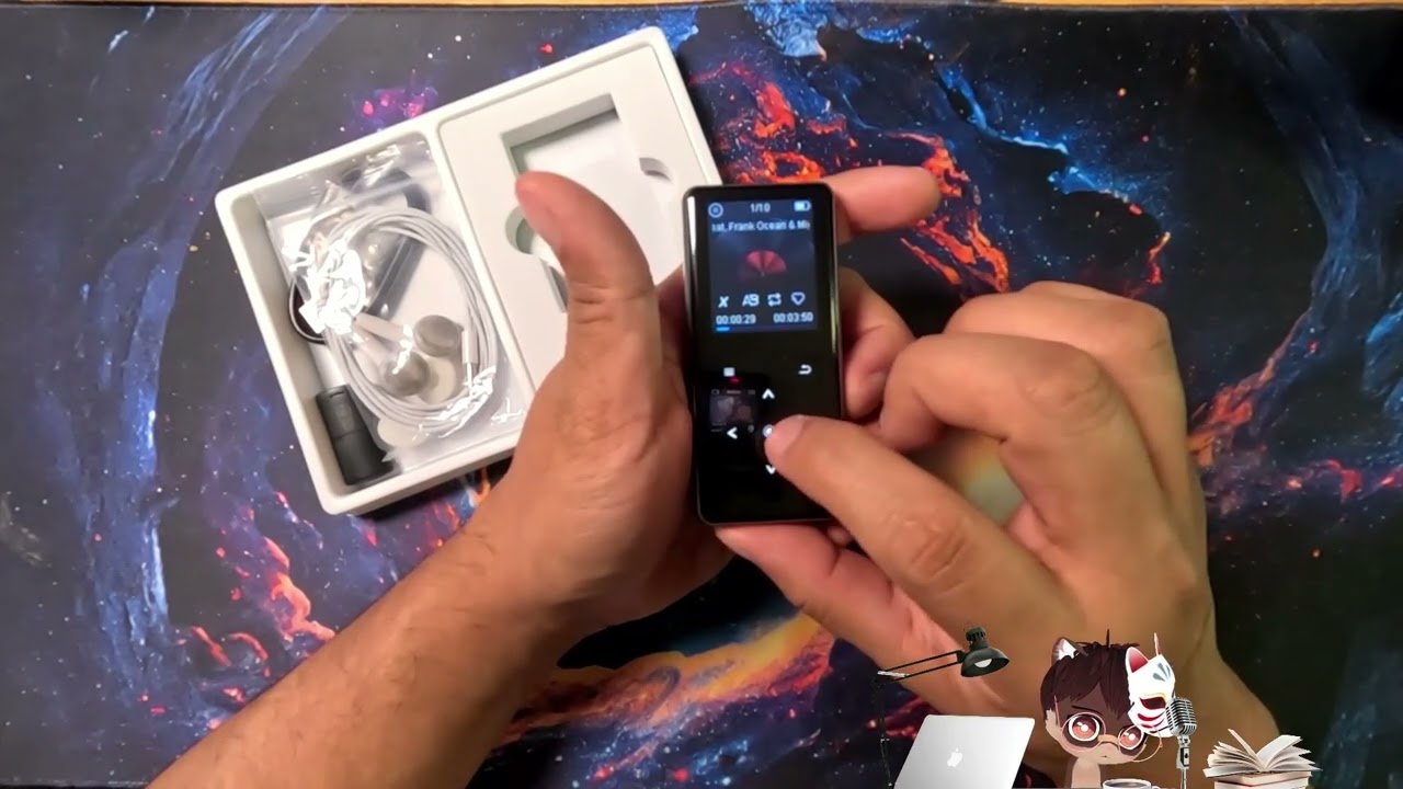 Unboxing and How to Use AiMoonsa B27 Mp3 64GB Music Player